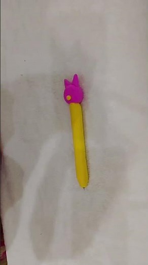 How to make Clay Pen|Step by step making tutorial|DIY Clay Pen