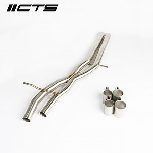 CTS Resonator Delete Kit - B9 Audi S4 3.0T - CTS Turbo