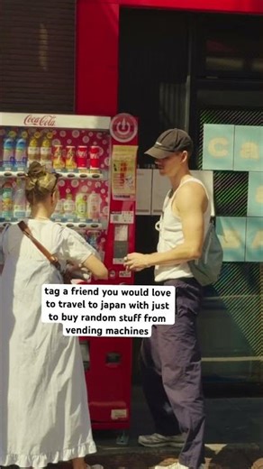 Japanese vending machines are fire! 🔥Have you tried them yet? #shorts