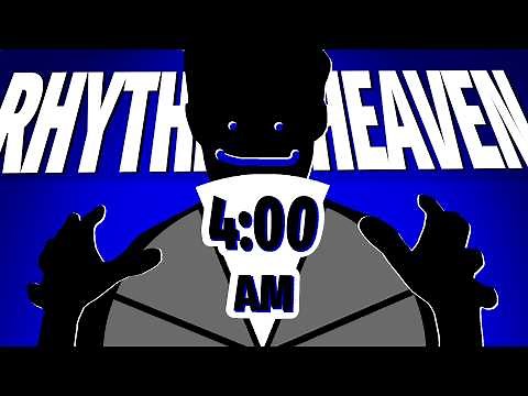 Beating Rhythm Heaven While Spinning a Challenge Wheel Every Minigame