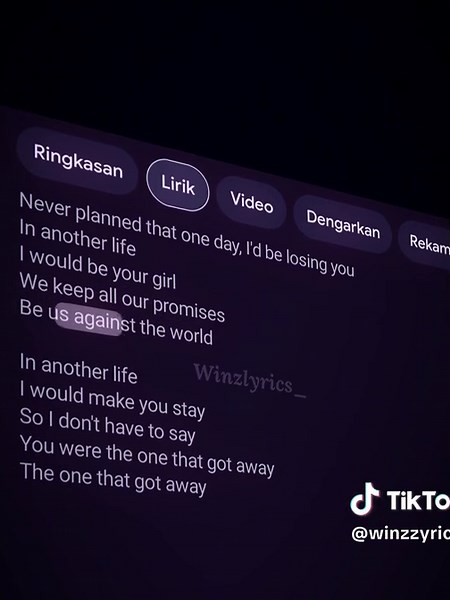 Lagu In Another Life: Lirik dan Makna