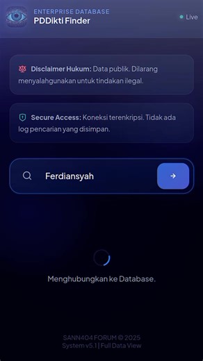 web buat nyari data publik mahasiswa/mahasiswi nihh di seluruh Indonesia, link web udh gua share di saluran ya👍😋 #osint #coding #javascript #webdeveloper #website #webtools #progamer #coding #foryou #foryoupagе #fyp