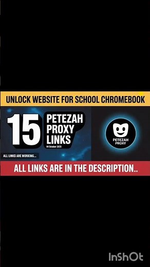 Unblocked the website for School with new petezah proxy