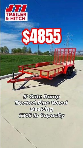 Red Utility Trailer: 6.5x14 Doolittle Landscaping and Utility #trailer for Sale in Cleveland, Ohio