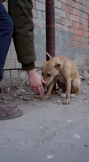 🥺 From Fear to Cuddles: Abandoned Dog's Heartwarming Rescue! ❤️🐾