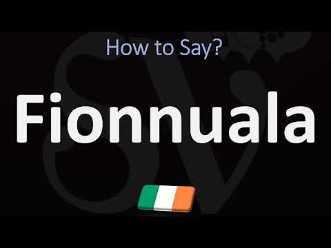 How to Pronounce Fionnuala? | Irish Names Pronunciation Guide
