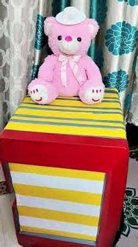 Creativity Channel129 done. Plastic box with waterproof paper affixed designed coloured it.