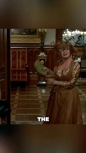 Eileen Brennan as Mrs. Peacock losing it in Clue (1985)