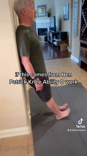 201 reactions · 38 shares | Ben Patrick is the Knees Over Toes guy and this is from his Knee Ability Zero book. I think all of us want healthier knnes. And the anterior tibialis or shin muscle acts like our brake when we’re trying to slow down. #notmedicaladvice #abalancedyou #kneesovertoes #anteriortibialis #shinmuscle #afriendlynudge #fitnessover60 #strongerknees | A Balanced You | Facebook