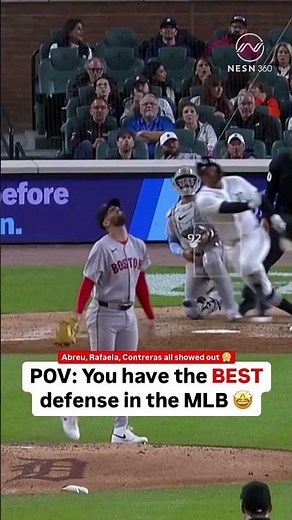 Red Sox Defense Put On a SHOW Against the Tigers