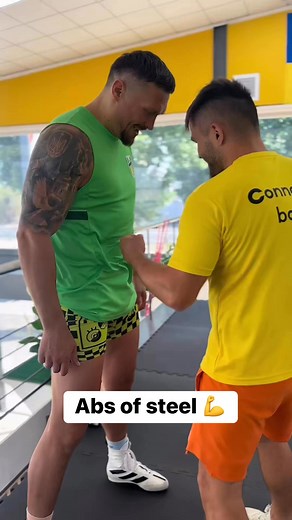 1M views · 15K reactions | Oleksandr Usyk strengthening his core as he looks to defend his Ring heavyweight title against Daniel Dubois on July 19th 壘 | Ring Magazine | Facebook