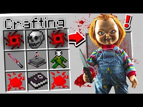CRAFTING CHUCKY IN MINECRAFT!