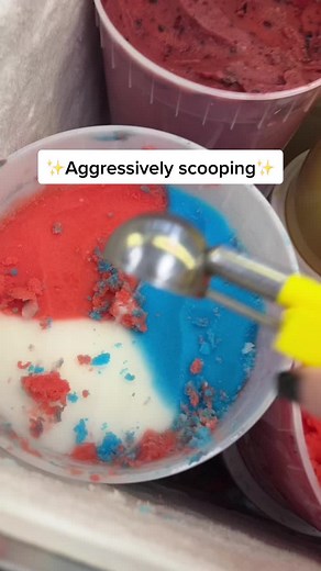 Ralph's Italian Ices Scooping Comparison