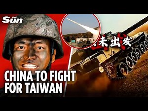 China warns Japan it’s READY FOR WAR in explosive video as missile launchers moved near to Taiwan