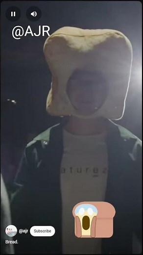 BREAD AT AJR CONCERT🍞#spreadthebread