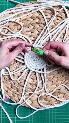 DIY Macrame Planter Basket in 60 Seconds! 🌿 #shorts #macrame