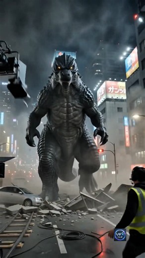 INSANE Godzilla VFX Breakdown! Behind The Scenes 🤯 #Godzilla #VFX