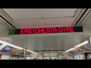 IRT Lex Av Express: R142 (5) Train [Flatbush Av-Brooklyn College to Eastchester-Dyre Av #Reverse]