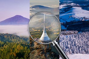 Slepá mapa českých hor a kopců. Trefíte, kde leží Praděd, Říp nebo Radhošť?