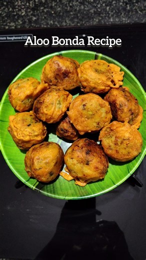 Aloo Bonda Recipe💫😋 #aloobondarecipe #aloobonda #potatobonda #eveningsnack #teatimesnack #shorts