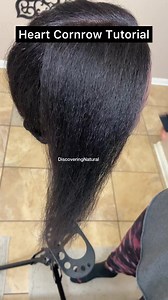 12K views · 103 reactions | How to do Heart Cornrow for Beginners | DiscoveringNatural | Facebook