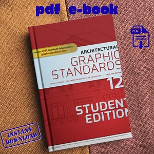 Architectural Graphic Standards Student Edition | INSTANT Download - Etsy