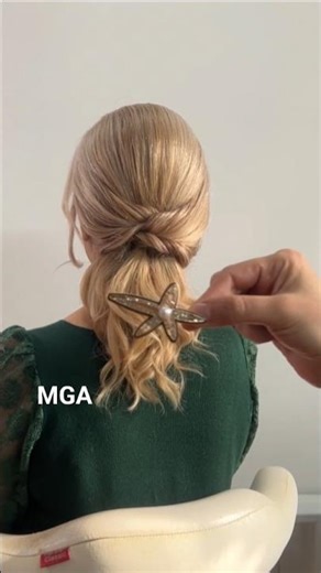 How to Create a Double-Twist Curly Half-Updo ✨ Beautiful & Trendy!