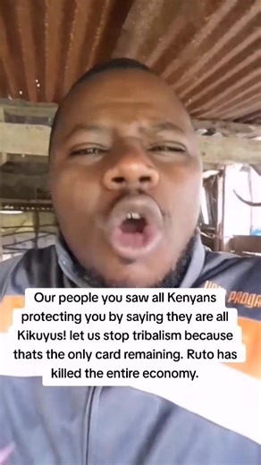 Our people you saw all Kenyans running a hashtag #WeAreAllKikuyus when a plan was hatched to profile you! Let us also shun tribalism and deal with issues affecting our country. | Hon Chege Majuice