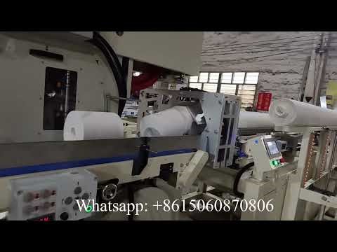 Good price automatic band saw maxi roll paper cutting machine