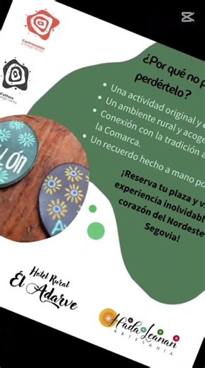 Taller de artesanía en cuero en Ayllón · 7 de marzo de 2026