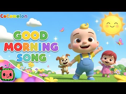 Good Morning Kids Song 🌈 3D Nursery Rhymes for Children | Happy Morning Cartoon