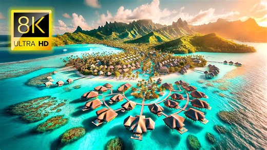 【8K】放松解压：超高清地球震撼美景合集 241109 | 来源：8K VIDEOS ULTRA HD