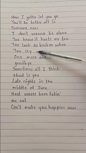 Heat waves song lyrics | #viral #art #lyrics