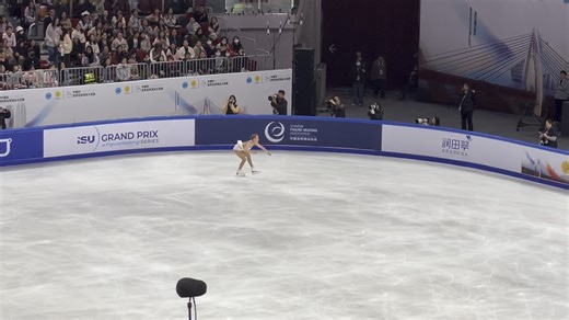 【中国杯·女单】古巴诺娃 Anastasia GUBANOVA 自由滑《人鬼情未了 Ghost》饭拍