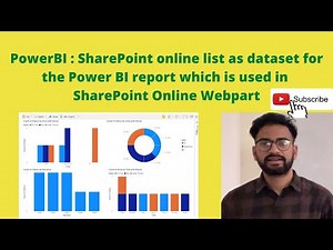 PowerBI :How to create Power BI Report using SharePoint online list as dataset & embed in webpart