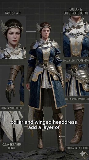 Crimson Desert — Damiane "Official Knight" Outfit Breakdown | Regal Commander Aesthetics