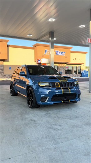 Stunning Full Wrap on Trackhawk: A Custom Transformation