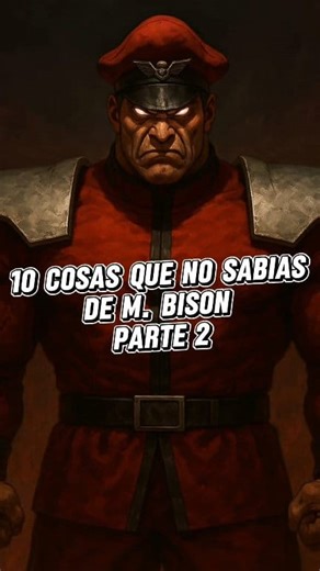 10 cosas que no sabias de M bison parte 2 #arcade #retrogaming #Videojuegos | Gamer Over Cinematicos