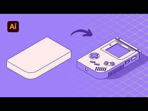 Isometric Vector Illustrations | Adobe Illustrator Tutorial 2025