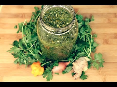 Caribbean Scotch Bonnet Pepper Sauce (Hot!!!) Made With Omega Juicer