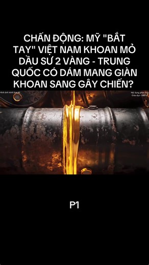 Mỹ Hợp Tác Với Việt Nam Khai Thác Mỏ Dầu Sư 2