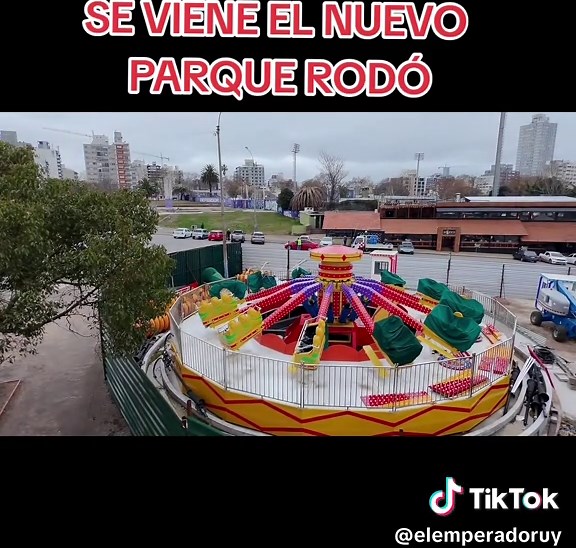 Nuevos Juegos en el Parque Rodó de Uruguay