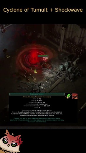 Cyclone of Tumult #PathOfExile #PoE3_29 #Cyclone #Slayer #Starter #build