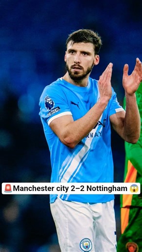 🚨Manchester city 2–2 Nottingham who's is gonna win EPL 😱
