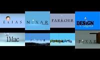 Mix of 8 videos from youtube : All The Pixar Logo Spoofs