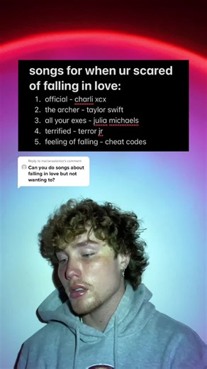 Song Recommendations for Overcoming Fear of Love