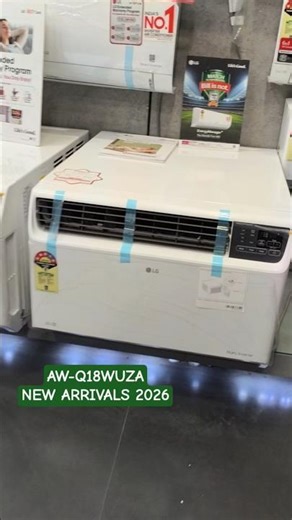LG NEW MODEL 2025 WINDOW AC | AW-Q18WUZA #lgappliances #ac260 #acnew #ac2026 #newmodel2026