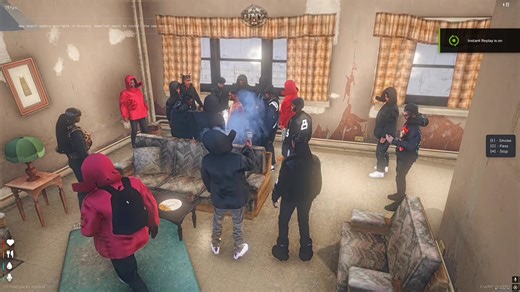 Uptown nyc rap battle😂😂🫡#fivem #nyc #gtarp #roleplay #fypp