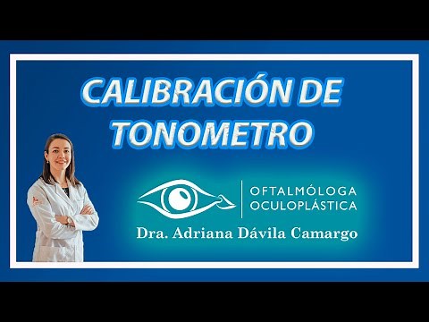 Calibración de Tonometro de Goldmann