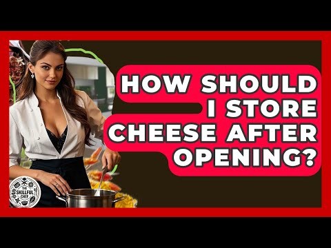 How Should I Store Cheese After Opening? - The Skillful Chef